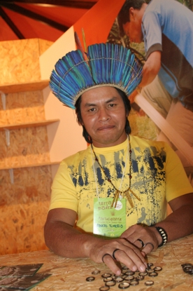 Adolfo Timótio - Coordenador da Fortaleza Slow Food do Palmito Juçara. Foto: Silvio Quirino