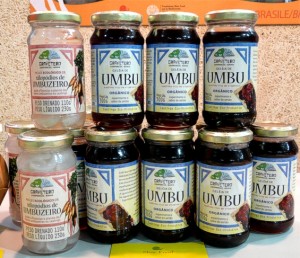 Potes de doces produzidos pela Fortaleza do Umbu